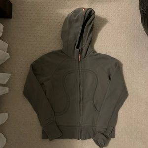 Gray Lululemon Scuba Jacket